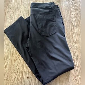 Lululemon ABC Classic-Fit Pant 35x34” Warpstreme Obsidian